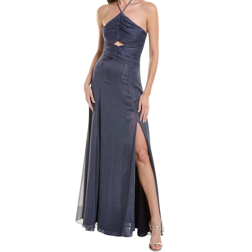 New NWT Likely Runa Shimmery Maxi Dress Size 6